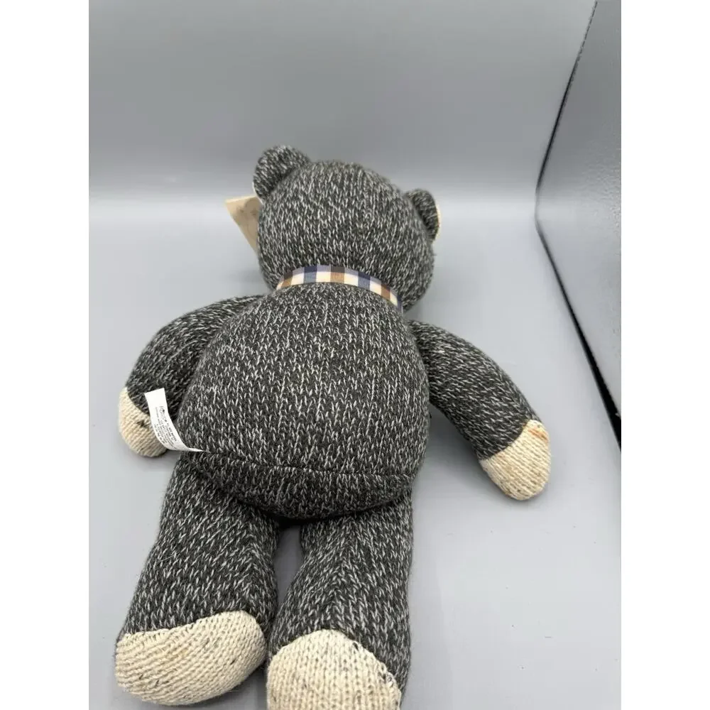 Russ Bears From The Past Gray Knit Plush Teddy Bear w/ Tag Stuffed Animal